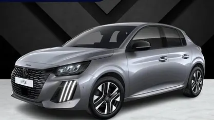 Grijs Nieuw 2025 Peugeot e-208 Allure Hatchback | € 32.695 (Super prijs)