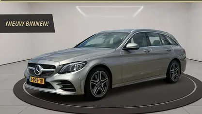 Occasion Mercedes C200 Business 184 PK (135 kW) 2018 Grijs Stationwagen