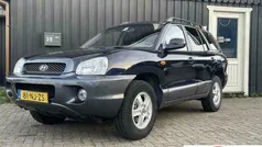 Blauw Gebruikt 2003 Hyundai Santa Fe SUV | € 2.495