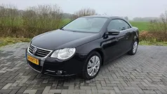 Zwart Gebruikt 2009 VW Eos Highline Cabriolet | € 3.950 (Goede deal)