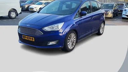 Occasion Ford C-MAX Titanium 125 PK (91 kW) 2018 Blauw MPV