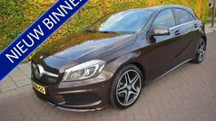 Bruin (metallic) Gebruikt 2015 Mercedes A180 Prestige Hatchback | € 13.980 (Eerlijke prijs)