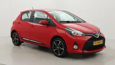 Rood Gebruikt 2014 Toyota Yaris Hatchback | € 10.999 (Eerlijke prijs)