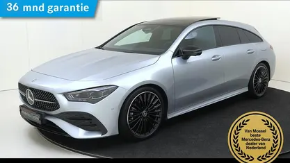 Grijs Occasion 2025 Mercedes CLA180 Shooting Brake AMG line Stationwagen | € 41.945 (Eerlijke prijs)