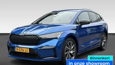 Blauw Gebruikt 2021 Skoda Enyaq iV SportLine SUV | € 25.990 (Eerlijke prijs)