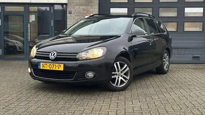 Occasion VW Golf VII Highline 105 PK (77 kW) 2013 Zwart Stationwagen