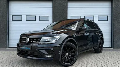 Zwart Occasion 2021 VW Tiguan Allspace R-line SUV | € 39.990 (Eerlijke prijs)