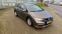 Bruin Gebruikt 2014 Honda Civic Sport Stationwagen | € 6.500 (Eerlijke prijs)