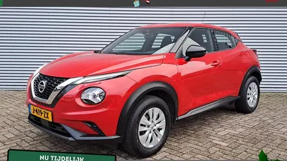 Rood metallic Gebruikt 2020 Nissan Juke Visia SUV | € 13.695 (Super prijs)