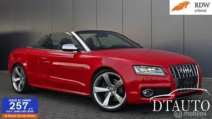Rood Gebruikt 2009 Audi S5 S-Line Cabriolet | € 15.900 (Eerlijke prijs)