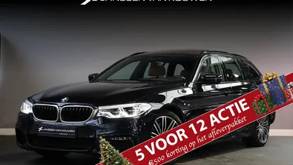 Zwart Gebruikt 2020 BMW 520 Executive Stationwagen | € 35.445 (Eerlijke prijs)