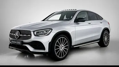 Occasion Mercedes GLC300 AMG line 258 PK (189 kW) 2019 Grijs Coupé