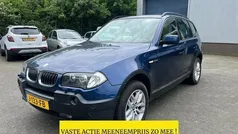 Blauw metallic Gebruikt 2005 BMW X3 Executive SUV | € 2.950 (Super prijs)