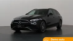 Zwart Nieuw 2025 Mercedes C180 AMG line Stationwagen | € 67.379