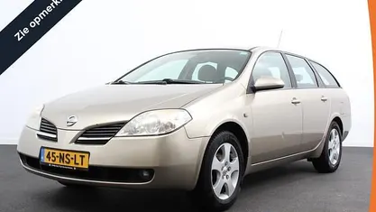 Beige Occasion 2004 Nissan Primera Visia Stationwagen | € 1.350 (Eerlijke prijs)