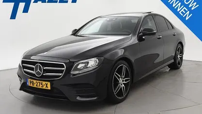 Zwart Occasion 2017 Mercedes E200 AMG Sedan | € 25.950 (Goede deal)