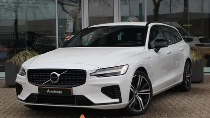 Occasion Volvo V60 R-Design 253 PK (186 kW) 2021 Wit Stationwagen