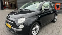Zwart Gebruikt 2015 Fiat 500C Lounge Cabriolet | € 6.950 (Super prijs)