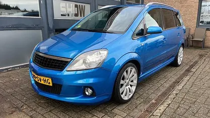 Blauw (metallic) Occasion 2006 Opel Zafira OPC MPV | € 6.950 (Eerlijke prijs)