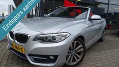 Grijs, metallic lak Gebruikt 2016 BMW 218 Cabriolet | € 17.945 (Eerlijke prijs)