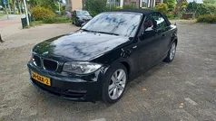 Zwart Gebruikt 2008 BMW 118 Cabriolet Executive Cabriolet | € 6.950 (Eerlijke prijs)