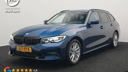 Blauw Occasion 2021 BMW 330 Sport Line Stationwagen | € 27.230 (Super prijs)
