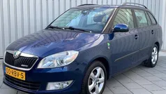 Blauw, metallic lak Gebruikt 2011 Skoda Fabia GreenLine Stationwagen | € 2.745 (Eerlijke prijs)