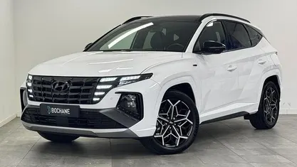 Wit Occasion 2023 Hyundai Tucson N Line SUV | € 35.695 (Eerlijke prijs)