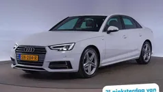 Wit, metallic lak Gebruikt 2018 Audi A4 S-Line Sedan | € 16.409 (Super prijs)