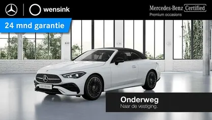 Wit Occasion 2024 Mercedes CLE200 AMG line Cabriolet | € 66.850 (Eerlijke prijs)