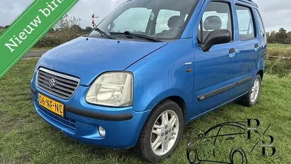 Blauw Occasion 2003 Suzuki Wagon R Limited MPV | € 1.499 (Eerlijke prijs)