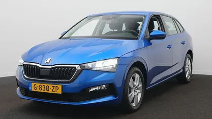 Occasion Skoda Scala Ambition 116 PK (85 kW) 2020 Blauw (metallic) Hatchback