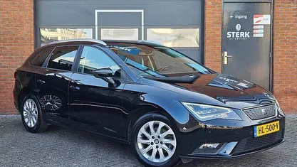 Occasion Seat Leon ST CONNECT 116 PK (85 kW) 2016 Zwart Stationwagen