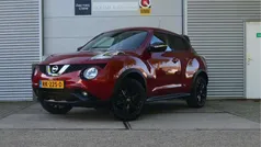 Rood Gebruikt 2017 Nissan Juke Acenta SUV | € 14.750 (Eerlijke prijs)