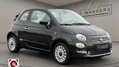 Zwart Gebruikt 2020 Fiat 500C Lounge Cabriolet | € 13.995 (Eerlijke prijs)