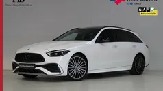 Wit Gebruikt 2022 Mercedes C200 AMG Stationwagen | € 38.945 (Eerlijke prijs)