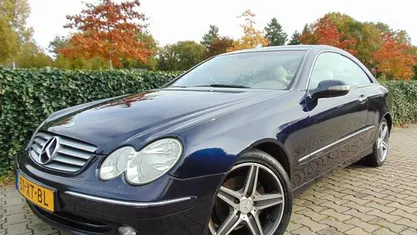 Occasion Mercedes CLK200 Elegance 163 PK (119 kW) 2003 Blauw (metallic) Coupé