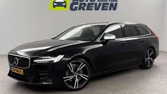 Zwart, metallic lak Gebruikt 2018 Volvo V90 R-Design Stationwagen | € 27.400 (Eerlijke prijs)