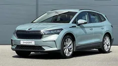 Grijs, metallic lak Gebruikt 2021 Skoda Enyaq iV SUV | € 26.499 (Goede deal)