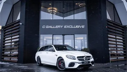 Occasion Mercedes E63S AMG Premium Plus 612 PK (450 kW) 2018 Wit Stationwagen
