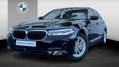 Zwart Gebruikt 2021 BMW 530e Sport Line Sedan | € 34.900 (Super prijs)