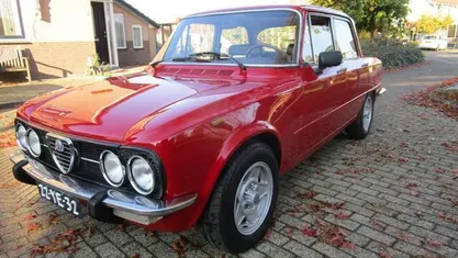 Rood Gebruikt 1976 Alfa Romeo Giulia Super Sedan | € 17.100
