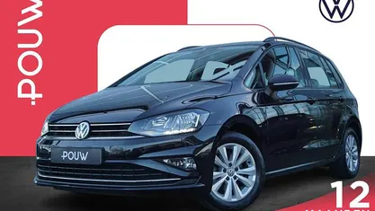 Zwart Occasion 2018 VW Golf Sportsvan Comfortline MPV | € 19.900 (Eerlijke prijs)