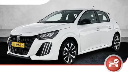 Wit Nieuw 2025 Peugeot 208 Style Hatchback | € 24.925 (Super prijs)