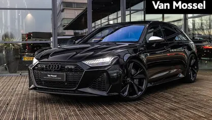 Zwart Occasion 2021 Audi RS6 Design Stationwagen | € 98.900 (Super prijs)