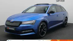 Blauw, metallic lak Gebruikt 2023 Skoda Superb Business Line Stationwagen | € 37.900 (Eerlijke prijs)
