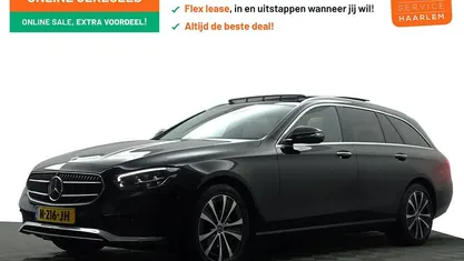 Zwart metallic Occasion 2021 Mercedes E300 Premium Plus Stationwagen | € 39.900 (Eerlijke prijs)