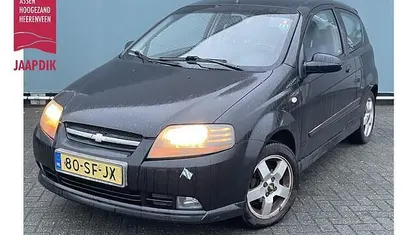 Occasion Chevrolet Kalos 94 PK (69 kW) 2005 Zwart Hatchback