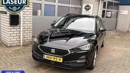 Occasion Seat Leon Style 131 PK (96 kW) 2022 Zwart Stationwagen