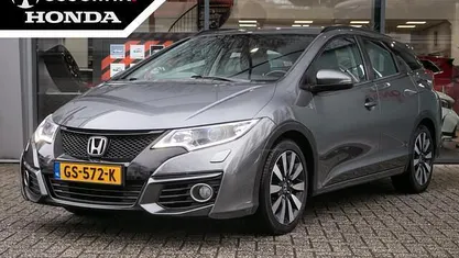 Grijs Occasion 2015 Honda Civic Elegance Stationwagen | € 7.950 (Eerlijke prijs)